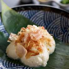 なかの家特製天然にがりの冷やし豆腐