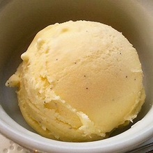 Vanilla ice cream