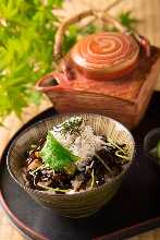 しらすのおろし出汁茶漬け