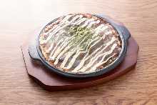 牛すじお好み焼き