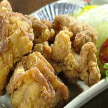 ７２　店で手作り鳥唐揚げ