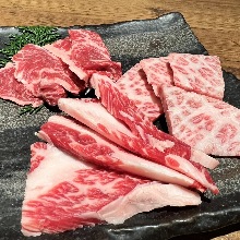 特選牛盛り合わせ