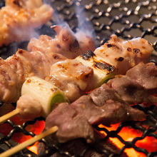 焼き鳥盛り合わせ5種