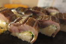 鯖の棒寿司