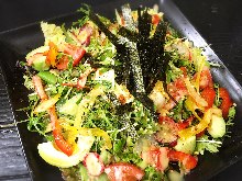 アボカドと豆腐のサラダ