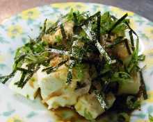 クリームチーズ（冷奴風）