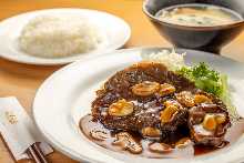 牛ヒレ肉の照り焼き