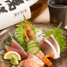 刺身盛り合わせ
