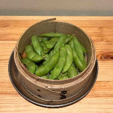 蒸しもの 黒豆枝豆