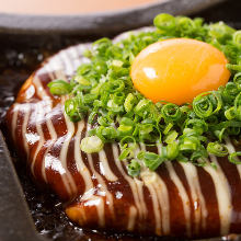 関西風お好み焼き