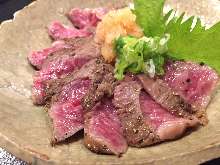 牛肉のたたき