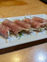 水菜の生ハムロールサラダ 水菜の生ハムロールサラダ