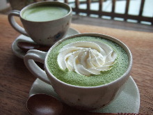 抹茶ラテ（クリーム付）