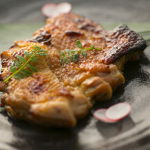 鶏肉の柚子胡椒焼き