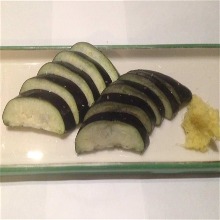 茄子の一本漬け