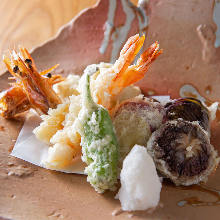 天ぷら盛り合わせ