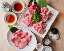 焼肉５種盛合せ