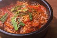 ユッケジャンスープ