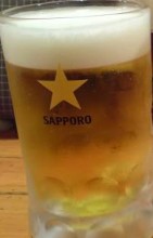 生ビール（SAPPORO黒ラベル）