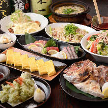 4,000円コース (9品)