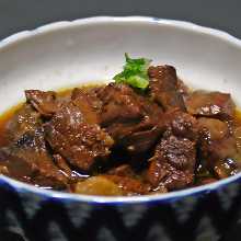 鹿児島産 和牛すじ土手煮