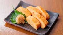 蘭王卵の出汁巻き