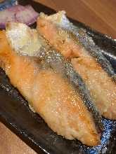 銀鮭の西京焼き