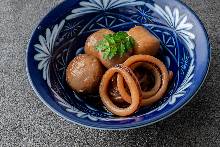 イカと里芋煮