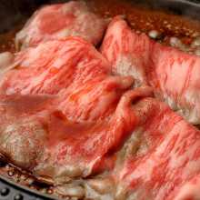 特選夢盛り　すき焼き