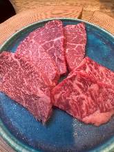 本日の霜降り肉盛り合わせ