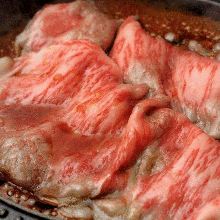 特選夢盛り　すき焼き