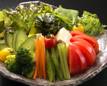 豆腐サラダ