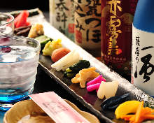 漬物盛り合わせ