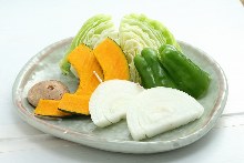 季節野菜のグリル