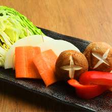 焼き野菜の盛り合わせ