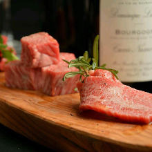 和牛盛り合わせ3種
