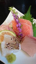 刺身盛り合わせ3種