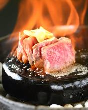 霜降りステーキ