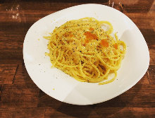 トマトクリームパスタ