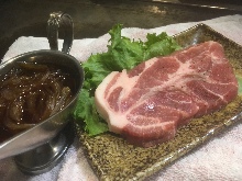 豚のロースステーキ