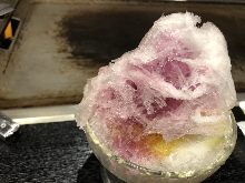 大人のかき氷カシス