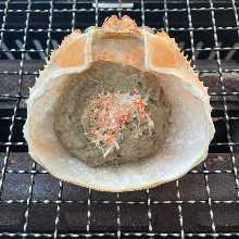 カニ味噌甲羅焼