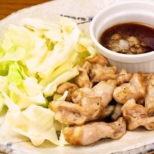 鶏肉の炭火焼