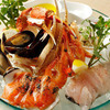 シーフード盛り＆鮮魚のグリル付コース