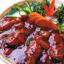 茄子のひき肉挟み煮