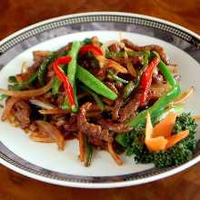 チンジャオロース―