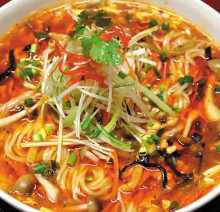 酸辣湯麺