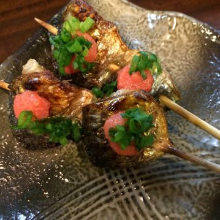 魚の串焼き