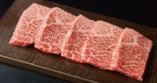 特上カルビ（三角バラ、リブまき）