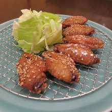 越の鶏手羽先唐揚げ